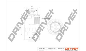 Фото Фільтр палива DRIVE PARTS  DP1110130106