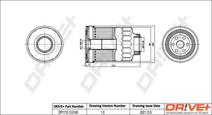 Фото Фільтр палива DRIVE PARTS  DP1110.13.0140