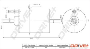 Фото Фільтр палива DRIVE PARTS  DP1110130189