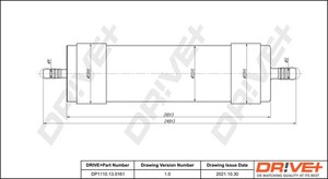 Фото Фільтр палива DRIVE PARTS  DP1110130161