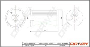 Фото Фільтр палива DRIVE PARTS  DP1110.13.0046