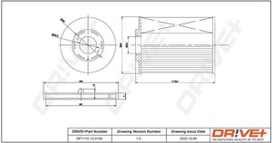 Фото Фільтр палива DRIVE PARTS  DP1110130150