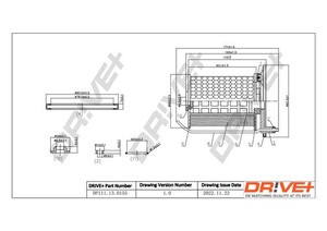 Фото Фільтр палива DRIVE PARTS  DP1110130155