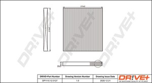 Фото Автозапчастина DRIVE PARTS  DP1110120127