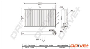 Фото Автозапчастина DRIVE PARTS  DP1110120068