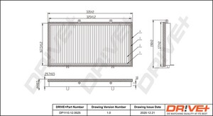 Фото Автозапчастина DRIVE PARTS  DP1110120025