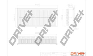 Фото Повітряний фільтр DRIVE PARTS  DP1110100642