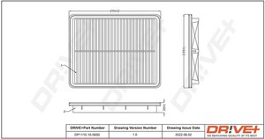 Фото Автозапчастина DRIVE PARTS  DP1110100650