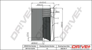 Фото Автозапчастина DRIVE PARTS  DP1110100278