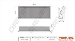 Фото Повітряний фільтр DRIVE PARTS  DP1110100554