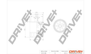 Фото Оливний фільтр DRIVE PARTS  DP1110110040