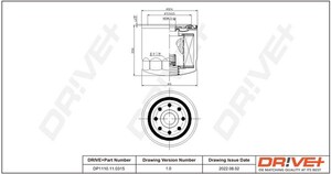 Фото Оливний фільтр DRIVE PARTS  DP1110110319