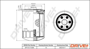 Фото Оливний фільтр DRIVE PARTS  DP1110110294