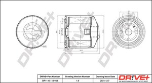 Фото Оливний фільтр DRIVE PARTS  DP1110.11.0163