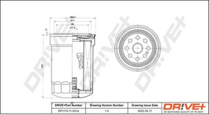 Фото Оливний фільтр DRIVE PARTS  DP1110110314