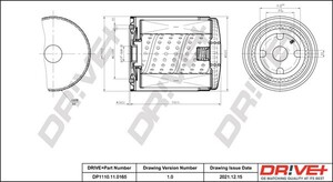 Фото Оливний фільтр DRIVE PARTS  DP1110.11.0165