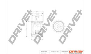 Фото Автозапчастина DRIVE PARTS  DP1110110035