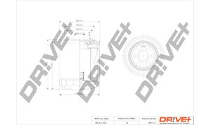 Фото Оливний фільтр DRIVE PARTS  DP1110.11.0313