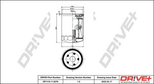 Фото Оливний фільтр DRIVE PARTS  DP1110110276