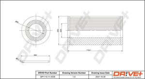 Фото Оливний фільтр DRIVE PARTS  DP1110110336