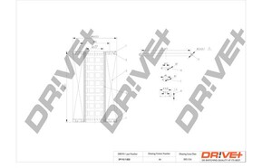 Фото Оливний фільтр DRIVE PARTS  DP1110110033