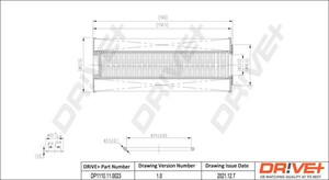 Фото Оливний фільтр DRIVE PARTS  DP1110.11.0023