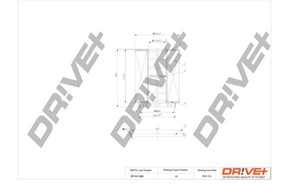 Фото Оливний фільтр DRIVE PARTS  DP1110110230