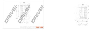 Фото Оливний фільтр DRIVE PARTS  DP1110.11.0117