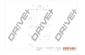 Фото Оливний фільтр DRIVE PARTS  DP1110.11.0141