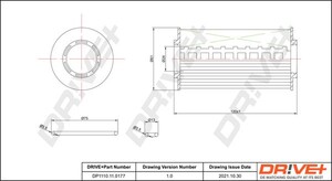 Фото Оливний фільтр DRIVE PARTS  DP1110110177