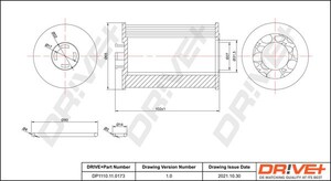 Фото Оливний фільтр DRIVE PARTS  DP1110.11.0173