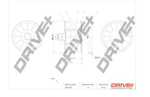 Фото Оливний фільтр DRIVE PARTS  DP1110110147