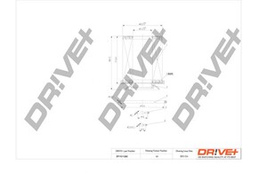 Фото Оливний фільтр DRIVE PARTS  DP1110110242