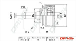 Фото Автозапчастина DRIVE PARTS  DP2110101132