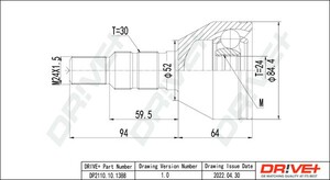 Фото Автозапчастина DRIVE PARTS  DP2110101388