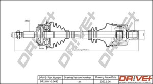 Фото Автозапчастина DRIVE PARTS  DP2110100693