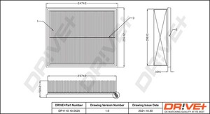 Фото Автозапчастина DRIVE PARTS  DP1110100525