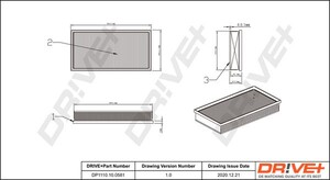 Фото Автозапчастина DRIVE PARTS  DP1110100581