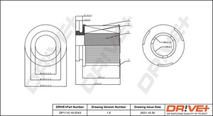 Фото Повітряний фільтр DRIVE PARTS  DP1110.10.0743