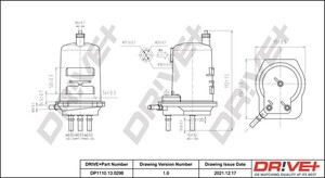 Фото Автозапчастина DRIVE PARTS  DP1110130298