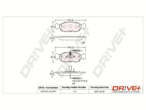 Фото Автозапчастина DRIVE PARTS  DP1010100971