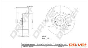 Фото Автозапчастина DRIVE PARTS  DP1010110120