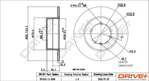 Фото Автозапчастина DRIVE PARTS  DP1010110206