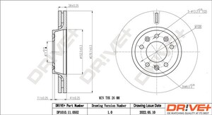 Фото Автозапчастина DRIVE PARTS  DP1010110552