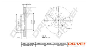 Фото Автозапчастина DRIVE PARTS  DP1010110744