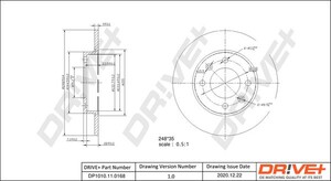 Фото Автозапчастина DRIVE PARTS  DP1010110168