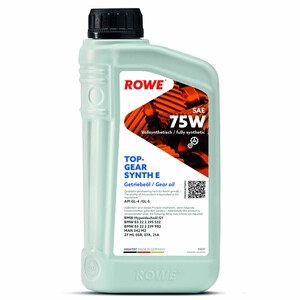 Фото Олива трансмісійна HIGHTEC TOPGEAR SYNTH E SAE 75W (1 L) ROWE  25027001099