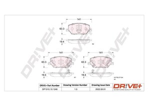 Фото Автозапчастина DRIVE PARTS  DP1010101246