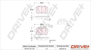 Фото Автозапчастина DRIVE PARTS  DP1010101137