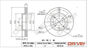 Фото Автозапчастина DRIVE PARTS  DP1010110954